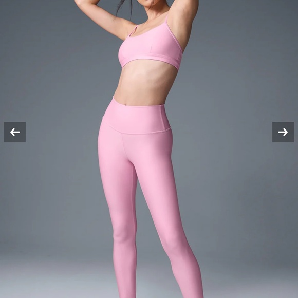 Alo High-Waist Airlift Legging Sweet Pink Full Lenght Brand New NWT 🩷 - Picture 5 of 6